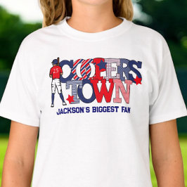 Cooperstown Broer/Zus Grootste Fan / Op Maat Gemaa Tri-Blend Shirt