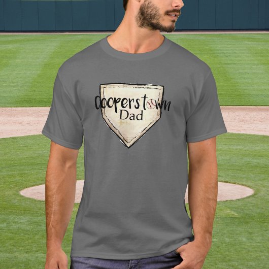 Cooperstown Dad Honkbal Toernooi T-shirt