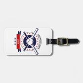 Cooperstown DreamsPark honkbal T-shirt Bagagelabel (Voorkant horizontaal)