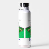 Cooperstown Field Team Naam Speler Gepersonaliseer Waterfles (Rechts)
