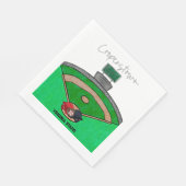 Cooperstown Field Team Party gepersonaliseerd Servet (Hoek)