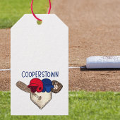 Cooperstown-honkbal  cadeaulabel