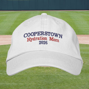 Cooperstown Hydratatie Moeder   Grappige Honkbal M Geborduurde Pet