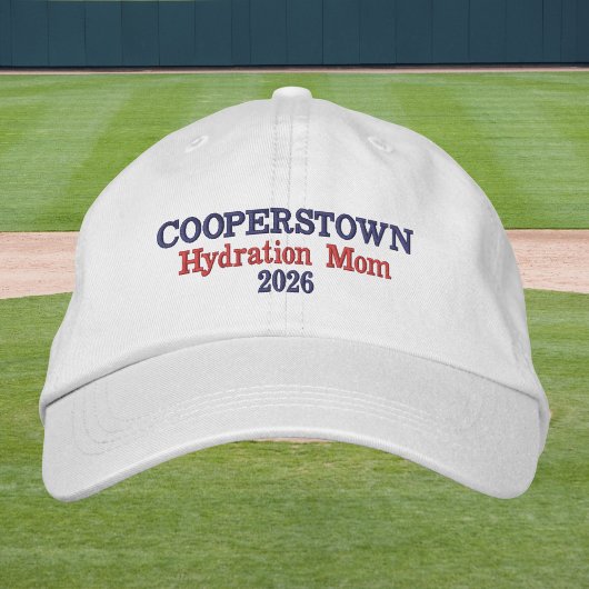 Cooperstown Hydratatie Moeder | Grappige Honkbal M Geborduurde Pet