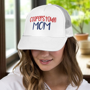Cooperstown MOM Honkbal / Rood Blauw Toernooi Trucker Pet