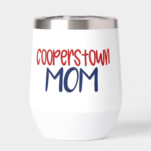 Cooperstown Mom Wine Sideline Tailgate (Achterkant)