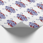 Cooperstown New York Baseball Cadeaupapier (Hoek)