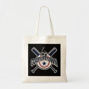Cooperstown New York Baseball Family Vacking Tote Bag