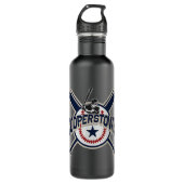 Cooperstown New York Baseball Family Vacking Waterfles (Voorkant)