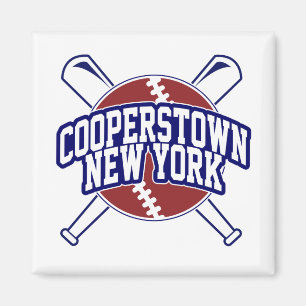 Cooperstown New York Honkbal Magneet
