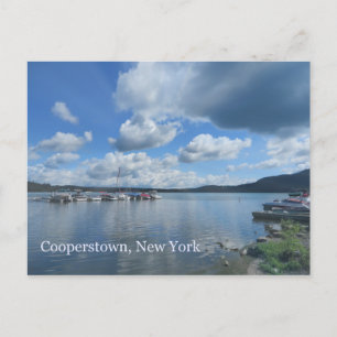 Cooperstown New York Otsego Lake Briefkaart