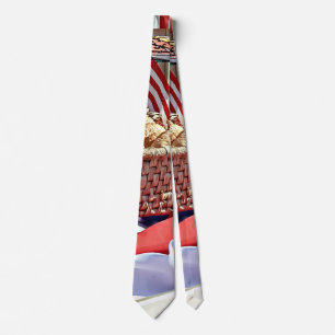 Cooperstown NY - Bakkerijvenster met Amerikaanse v Stropdas