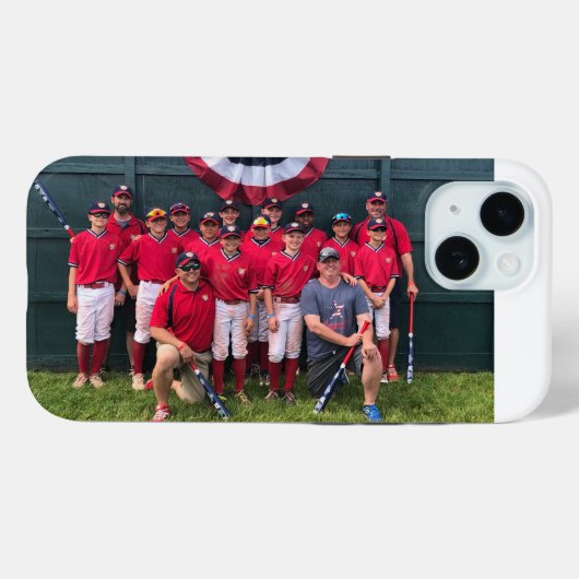 Cooperstown NY Baseball Team Foto Case-Mate iPhone Case (Achterkant (horizontaal))