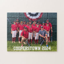 Cooperstown NY Baseball Team Fotojaar
