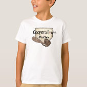 Cooperstown NY Brother Schattig Honkbal Toernooi T-shirt (Voorkant)