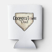 Cooperstown NY Dad Baseball Tournament Team Dads Blikjeskoeler (Achterkant)