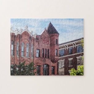 Cooperstown NY - Eerste gebouw van de Nationale Ba Legpuzzel