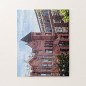 Cooperstown NY - Eerste gebouw van de Nationale Ba Legpuzzel (Verticaal)