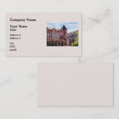 Cooperstown NY - Eerste gebouw van de Nationale Ba Visitekaartje (Voorkant / Achterkant)