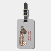 Cooperstown NY Honkballer Sport Bat Bag Bagagelabel (Voorkant verticaal)