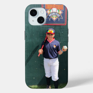 Cooperstown NY Honkbalspeler Foto iPhone 15 Case