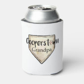 Cooperstown NY Opa Leuk honkbaltoernooi Blikjeskoeler (Blikje Achterkant)