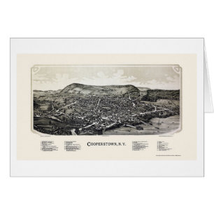 Cooperstown, NY Panoramic Map - 1890