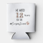 Cooperstown NY We wachtten 12 jaar honkbal mam vad Blikjeskoeler (Voorkant)