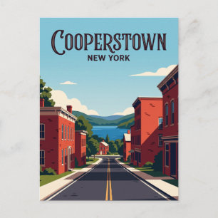 Cooperstown USA Briefkaart