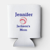 Cooperstown Veldteam Naam Ouder Custom Favor Blikjeskoeler (Achterkant)