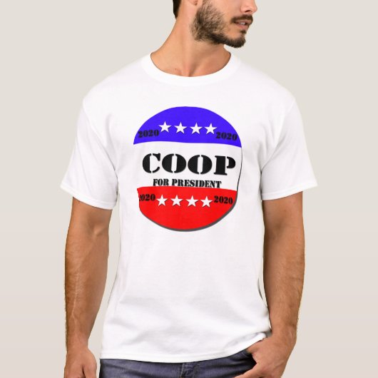 CoopForPresident T-shirt (Voorkant)