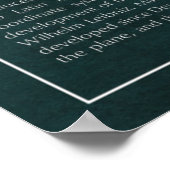 Coördinaatveld Poster (Hoek)