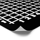 Coordinate (6,7) Funny Math Teacher 67 Math Christ Poster (Hoek)