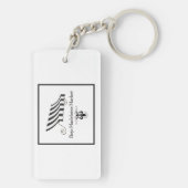 Coordinated Madeline Island Key Ring Sleutelhanger (achterkant)
