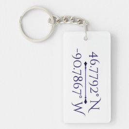 Coordinated Madeline Island Key Ring Sleutelhanger