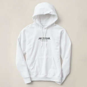 Coördinaten Amsterdam Hoodie