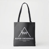 Coördinaten Aspen Snowmass Colorado Tote Bag (Voorkant)