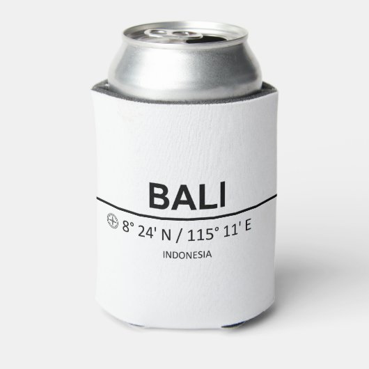 Coördinaten Bali Blikjeskoeler (Blikje Achterkant)