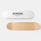 Coördinaten Milwaukee Persoonlijk Skateboard (Horizontaal)