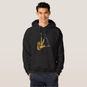 Coördinatensysteem Cnc-programmeur snijmachine O Hoodie (Voorkant volledig)