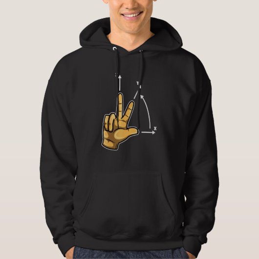 Coördinatensysteem Cnc-programmeur snijmachine O Hoodie (Voorkant)