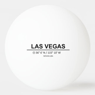 Coordinates Las Vegas Pingpongbal