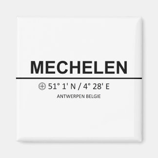 Coordinates Mechelen Magneet