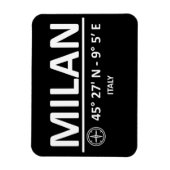 Coordinates Milan Magneet (Verticaal)