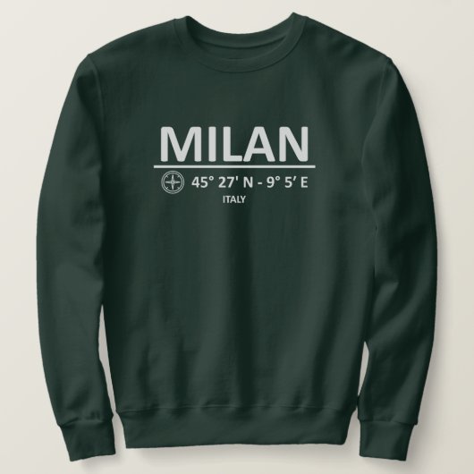 Coordinates Milan Trui (Design voorkant)