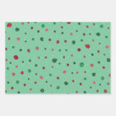 Coördinatieset - kerstpapier inpakpapier vel (Voorkant 3)