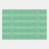 Coördinatieset - kerstpapier inpakpapier vel (Voorkant)