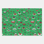 Coördinatieset - kerstpapier inpakpapier vel (Voorkant 3)