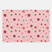 Coördinatieset - Roze bundelpapier Inpakpapier Vel (Voorkant)