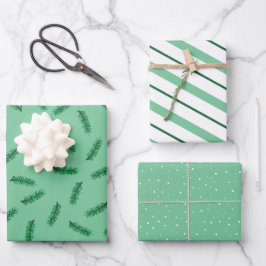 Coordinating Set Christmas Wrapping Paper
